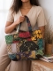 BORSE DA SPALLA RICAMATE BORSA GRANDE DA SPALLA IN COTONE STAMPATO CON RICU - com Etnika Slog d.o.o.