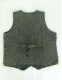 GILET IN COTONE PATCHWORK RICAMATO CON EFFETTO STO