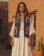 GILET SUZANI RICAMATO, MODELLO GILET&nbsp;COMODO SMANIC