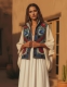 GILET SUZANI RICAMATO, MODELLO GILET&nbsp;COMODO SMANIC