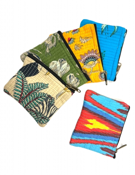 ASTUCCIO / POCHETTE- PICCOLO, IN COTONE STAMPATO T
