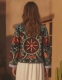 GIACCA SUZANI RICAMATA, MODELLO GIACCHINO CORTO IN