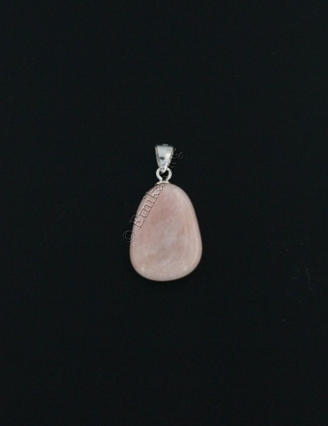 PENDENTE IN PIETRA DURA CON GANCETTO IN ARGENTO.b