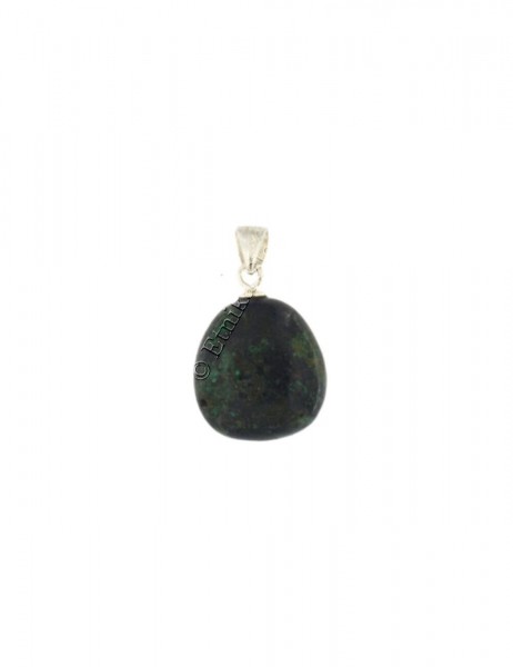PENDENTE IN PIETRA DURA CON GANCETTO IN ARGENTO.b
