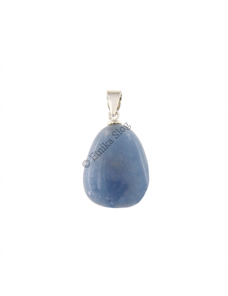 PENDENTE IN PIETRA DURA CON GANCETTO IN ARGENTO.b