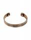 BRACCIALE APERTO IN RAME , METALLO E OTTONE , CON