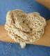 BIGIOTTERIA IN COTONE ANELLO IN COTONE E FILO LUREX LAVORATO AD UNCINETT - com Etnika Slog d.o.o.