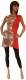 VESTITO SMANICATO IN MAGLINA DI COTONE CON ELASTAN
