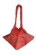 BORSA DA SPALLA A DIAMANTE. COTONE STAMPATO,