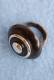 ANELLO IN LEGNO DI EBANO CON CERCHIO E TONDO IN AR
