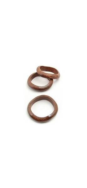 ,BRACCIALE BANGLE IN COCCO LAVORATO CM DIAM. 8,,5 H1,