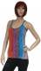TOP IN COTONE STONEWASH SPALLINE STRETTE CON RIGHE
