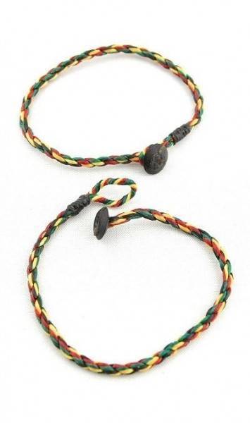 BRACCIALETTO IN FILO CERATO RASTA INTRECCIATO. br