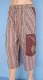 PANTALONI CORTI IN COTONE A RIGHE E TASCHE LATERAL