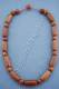 COLLANA IN LEGNO SHEESHAM A SFERE E CILINDRI CON D