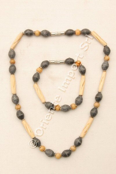 COLLANA GIROCOLLO E BRACCIALETTO. PERLINE MI COLLANA GIROCOLLO E BRACCIALETTO. PERLINE MI