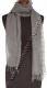 SCIARPINA COTONE SEMPLICE QUADRETTATA CON FRANGE C