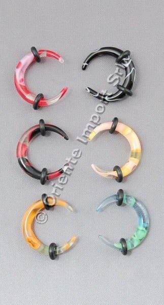 PIERCING, ALLARGATORI - EXPANDER - IN ACRILICO, A