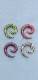 PIERCING, ALLARGATORI IN ACRILICO FORMA A SPIRALE