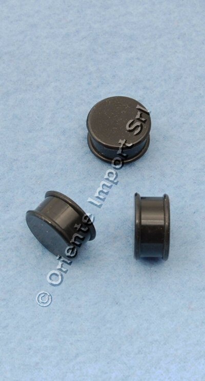 PIERCING, ALLARGATORE IN SILICONE COLORE NERO, PLU PIERCING, ALLARGATORE IN SILICONE COLORE NERO, PLU