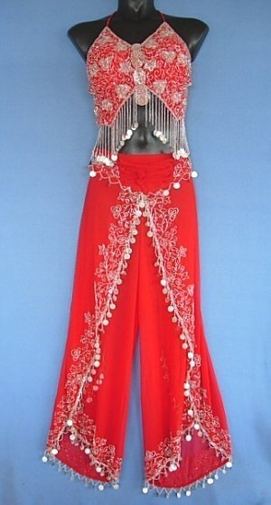 SET DANZA DEL VENTRE, TOP CON PANTALONE.DISP SET DANZA DEL VENTRE, TOP CON PANTALONE.DISP
