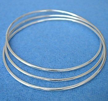 BRACCIALETTI BANGAL IN ARGENTO. 3 BRACCIALI INTREC BRACCIALETTI BANGAL IN ARGENTO. 3 BRACCIALI INTREC