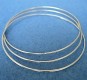 BRACCIALETTI BANGAL IN ARGENTO. 3 BRACCIALI INTREC