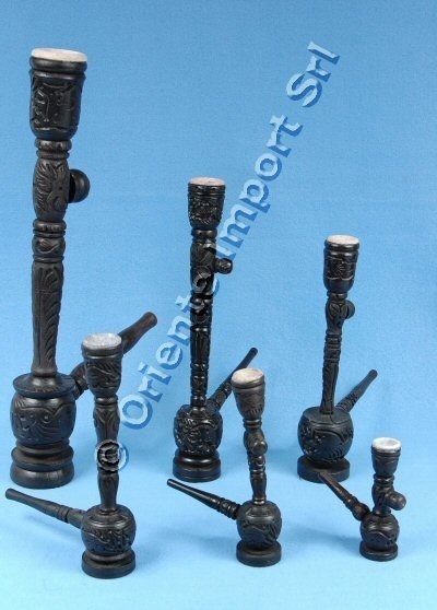 PIPE IN LEGNO INTAGLIATO SMONTABILE. IL BRACIERE E PIPE IN LEGNO INTAGLIATO SMONTABILE. IL BRACIERE E