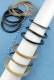 BRACCIALETTO BANGAL IN CORNO.SET DA 3PZ CON