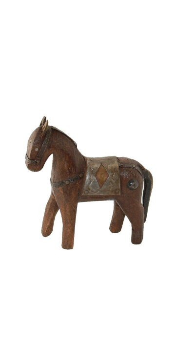 ANIMALE IN LEGNO ANTICATO CON INTARSI IN METALLO. ANIMALE IN LEGNO ANTICATO CON INTARSI IN METALLO.