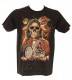 T-SHIRT IN COTONE COLORE NERO STAMPA DAVANTI E DIE