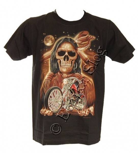 T-SHIRT IN COTONE COLORE NERO STAMPA DAVANTI E DIE