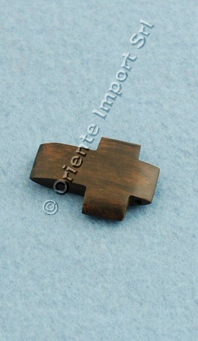 PENDENTE CROCE IN EBANO. DIMENSIONE CM 4, 2X PENDENTE CROCE IN EBANO. DIMENSIONE CM 4, 2X