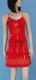VESTITO AL GINOCCHIO IN COTONE TIE DYE, SPALLINA S
